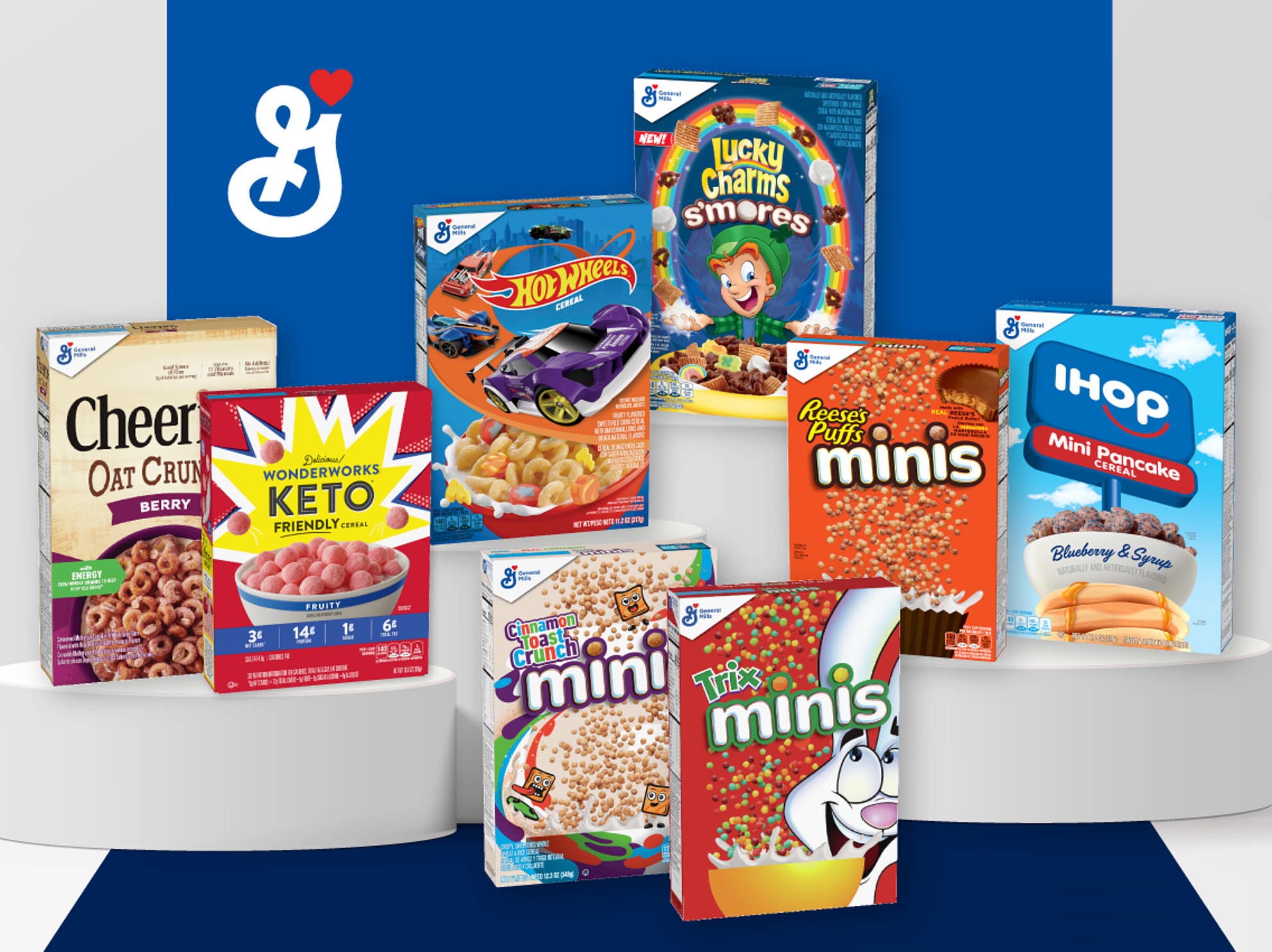 New cereals for the new year General Mills